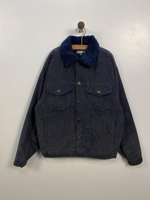 90年代 Vintage SNOW FALL 灯芯绒 棉服 夹棉外套_CTJK(M) 商品图1