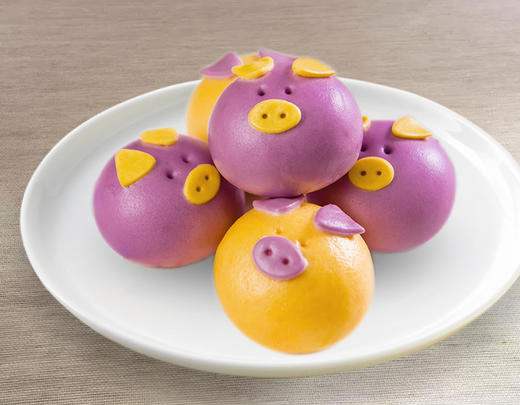 有机猪仔小馒头 208g 商品图1