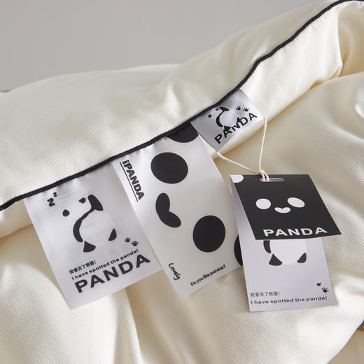 自然醒裸感熊猫毛巾绣被子棉被芯春秋被单双人加厚保暖冬被四季通用被褥LFS 商品图13