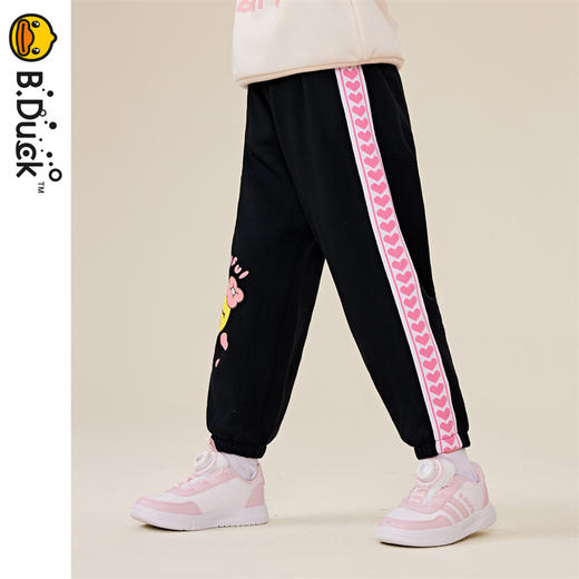 B.DUCK小黄鸭童装冬季女童针织长裤 FF5457003 商品图3