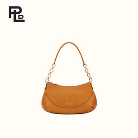 保兰德PLD东方雅奢新品老花经典系列微笑头层牛皮单肩包通勤必备女包