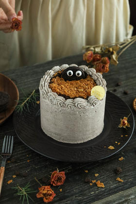 积分商城四寸奥利奥咸奶油蛋糕（高8cm、直径8cm、适合1-3人）积分