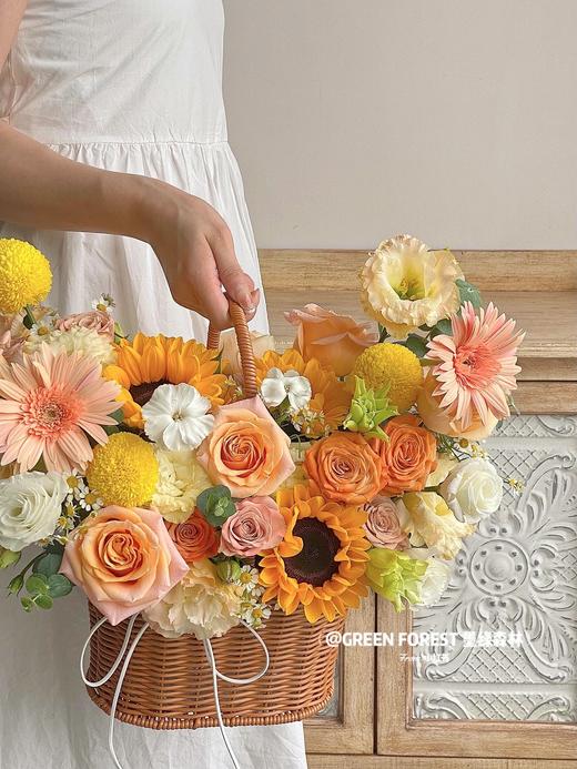 T02小细腰仿藤花篮（高度30直径22） 商品图5