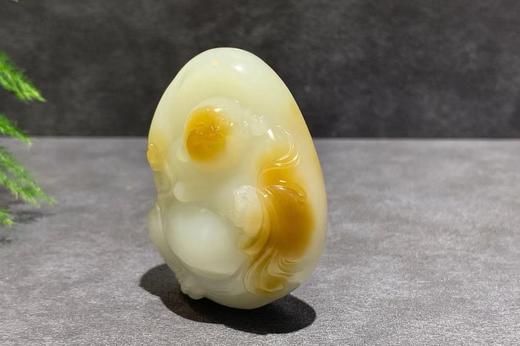 【御珠宫坊】糖羊脂白玉佛挂件 商品图1