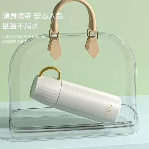 「四色可选！清新森系」保温杯女大容量水杯带盖便携简约清新森系创意个性潮流ins风杯子餐饮用具 商品图2