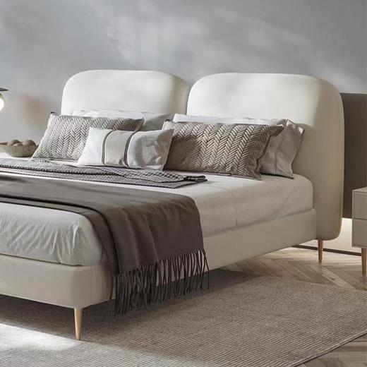 欧瑞驰床简科技棉麻布+加宽床板[免费送装，偏远地区除外] 商品图2