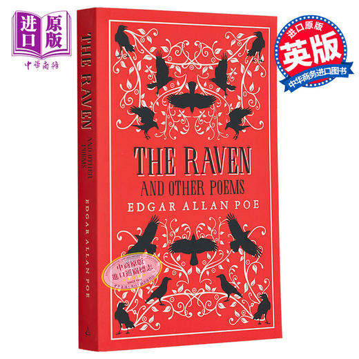 【中商原版】ALMA伟大诗歌系列 爱伦坡诗选 Great Poets Series The Raven and Other Poems 英文原版 Edgar Allan Poe 商品图0