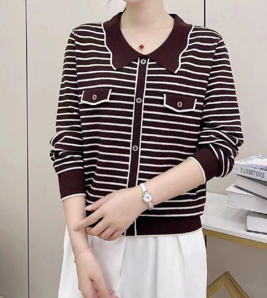 女反领针织衫2316 商品图1
