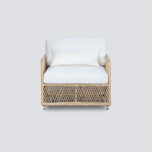 NS家居 nsfurniture进口藤制沙发NSSF-NW23913002*Natural Grey 商品图0