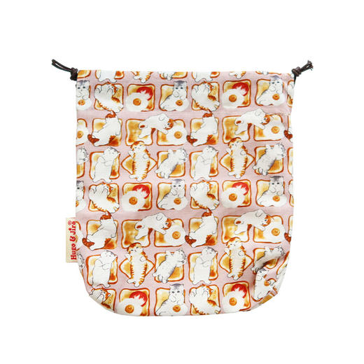 HUJI祤集Tidy收纳袋插画小猫小猫 商品图3