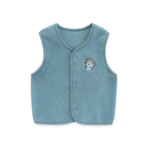 【秋天的气息，轻柔而温暖！】宝宝针织儿童马甲秋季新款男女童舒适保暖奥粒绒亲肤小马甲lm 商品图10