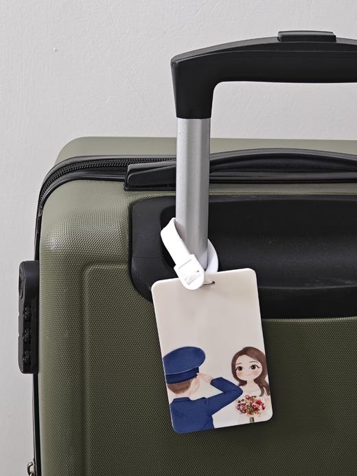 【军恋行李牌】创意装饰旅行箱吊牌挂牌防丢牌情侣行李牌y 商品图11