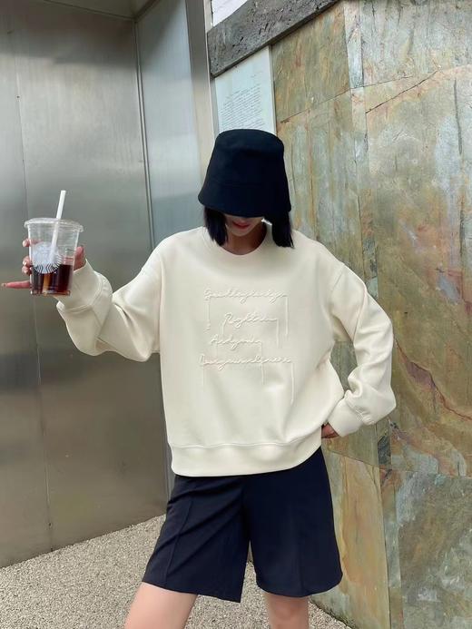 女咖文卫衣8652 商品图4