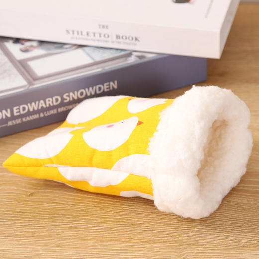 小宠睡袋保暖袋保暖舒适金丝熊豚鼠龙猫便携仓鼠把玩袋 用品批发 商品图3