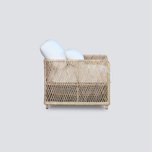 NS家居 nsfurniture进口藤制沙发NSSF-NW23913002*Natural Grey 商品图2