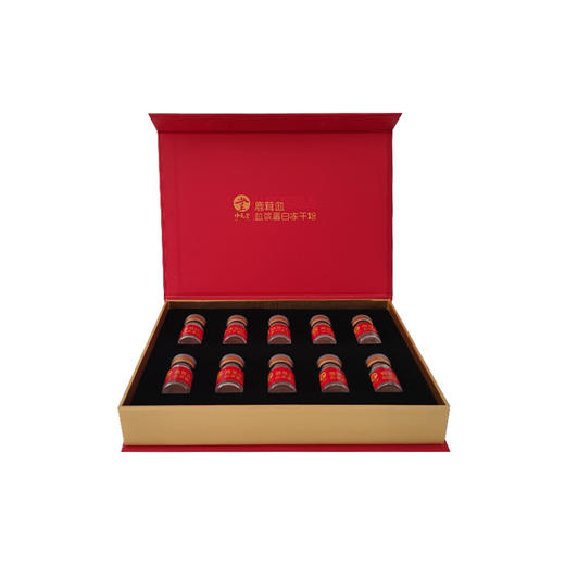 【中国农业科学院特产研究所研发】鹿茸血血浆蛋白冻干粉1g*10瓶/盒 商品图7