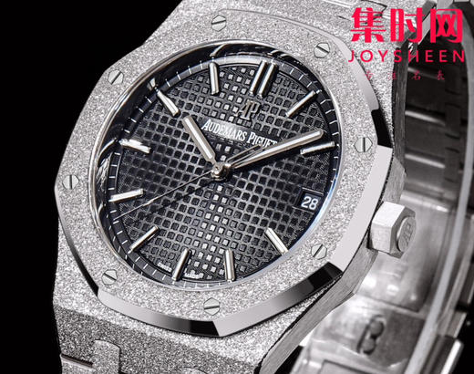 爱彼OMF新款皇家橡树15500系列 “霜金”腕表 男士腕表 钢王贵族 商品图3