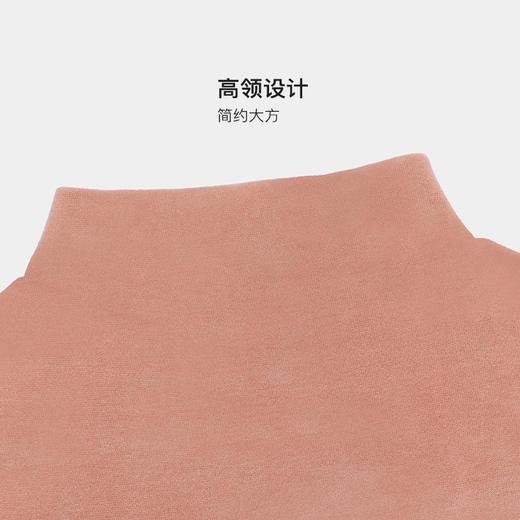 美季美优女士天丝发热中领单衣B340403 商品图2
