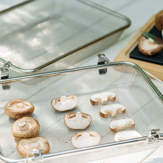 日本吉川304不锈钢风干网挂吊收纳架29cm 商品图5