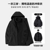「三合一！数色可选」NASA旅游冲锋衣外套女潮牌登山服春秋薄款冬季三合一可拆卸外套男上衣 商品缩略图3
