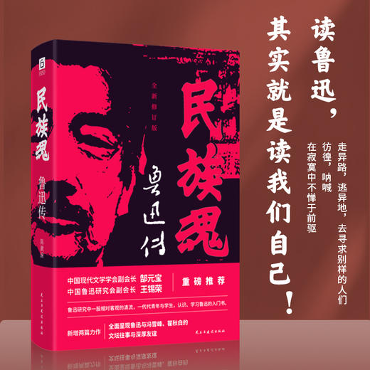 《民族魂：鲁迅传》（走异路，逃异地，于彷徨中呐喊，身处时代困局，读鲁迅，就是读我们自己） 商品图0