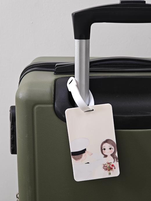 【军恋行李牌】创意装饰旅行箱吊牌挂牌防丢牌情侣行李牌y 商品图4