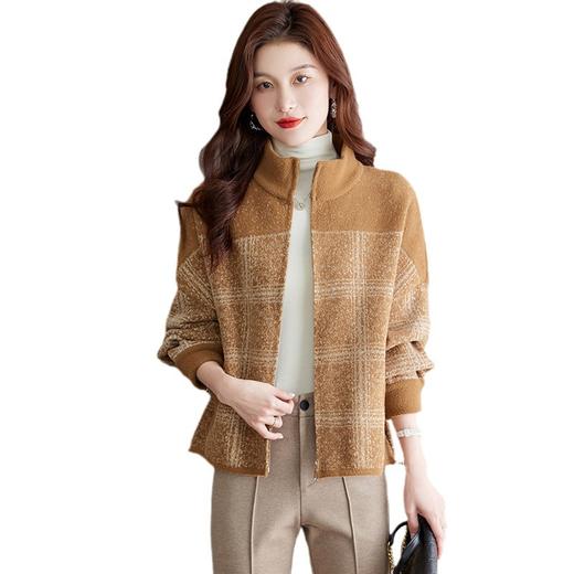 秋冬新款，早秋洋气条纹毛衣开衫厚外套CC-MLB652 商品图0