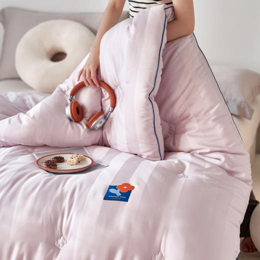 自然醒A类杜邦抗菌防螨被子被芯春秋被冬被棉被褥加厚保暖LFS 商品图5