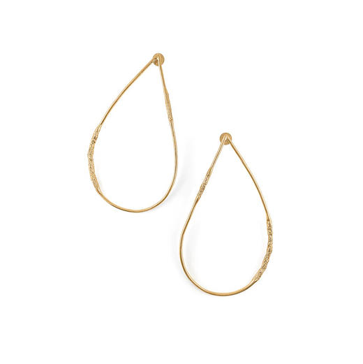 北京仓｜MISHO-Drop Hoops-卡戴珊同款 耳环（单只）［印度设计师］ 商品图1