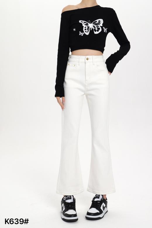 女牛仔微叭裤K639 商品图8