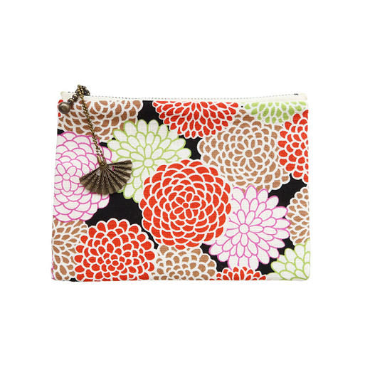 HUJI祤集Komon收纳包风の花花丸菊 商品图8