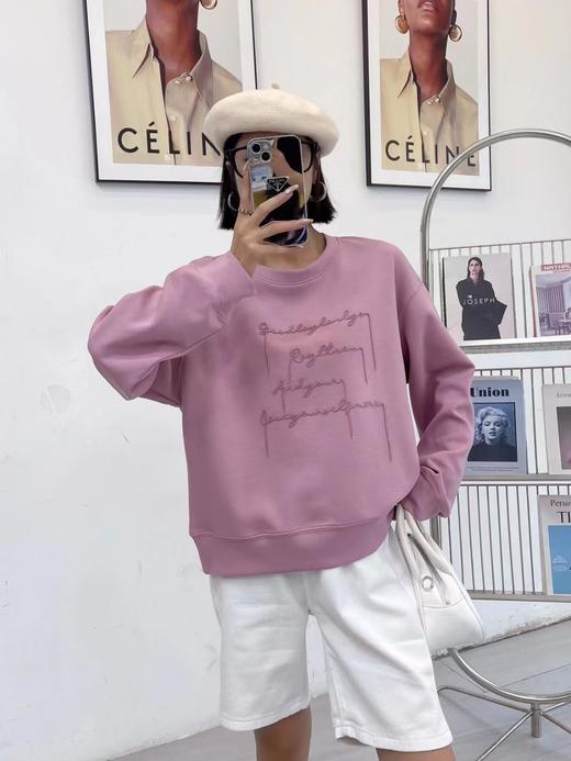 女咖文卫衣8652 商品图2