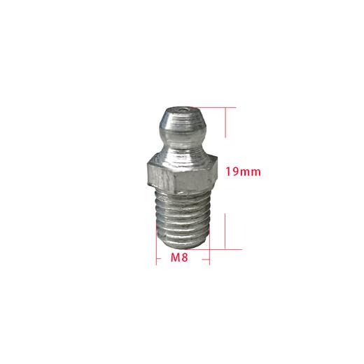 黄油嘴长款直径8mm短款直径10mm黄油嘴盖防尘盖适用于BPW车桥/A2个装 商品图1
