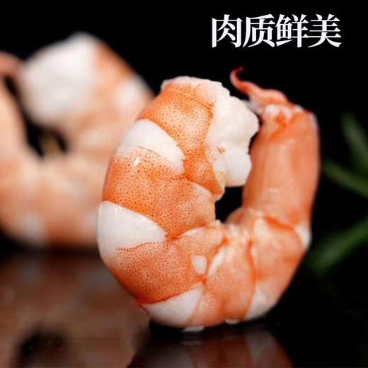 【厂商直发】渤海水产盐田虾鲜冻无冰真空包装有机生虾仁500g/盒*3盒 速冻去壳 养殖加工双认证包邮 商品图5