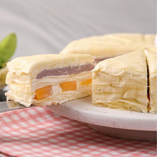 【只为与你分享】芋泥芒果/芒果千层下午茶 （不提供裱花写字，无生日配件）【仅配送城区、仲恺区】 商品图3