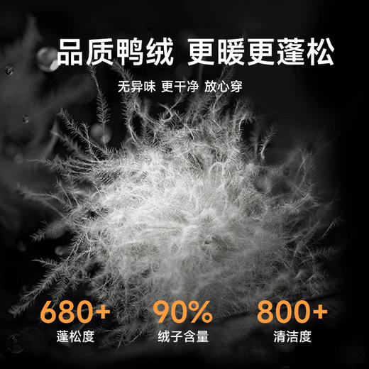 【新款DKP】大依优型大码羽绒马甲鸭绒连帽坎肩外套加肥加大肥佬休闲上衣男士胖子时尚 商品图3
