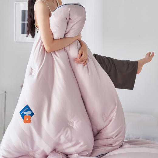 自然醒A类杜邦抗菌防螨被子被芯春秋被冬被棉被褥加厚保暖LFS 商品图7