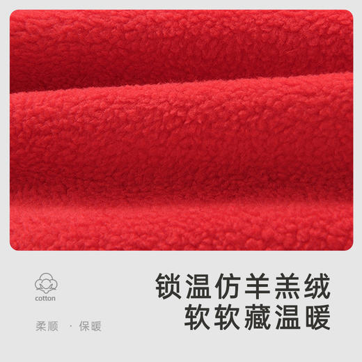 英氏亲子装一家三口成人儿童加绒卫衣哈衣新年款YRTAJ32053A 商品图4