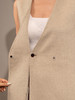 Puree｜#0515 Vest dress 羊绒羊毛混纺马甲裙 [ 茉莉米夹花 / 棕驼 / 苔藓绿夹花 ] 商品缩略图4