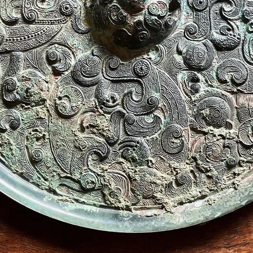 蟠龙交错纹青铜镜，顺丰包邮 商品图9