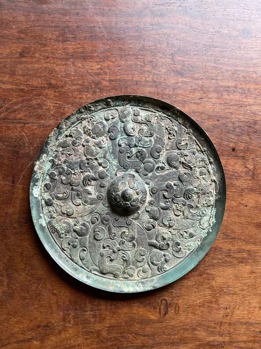蟠龙交错纹青铜镜，顺丰包邮 商品图12