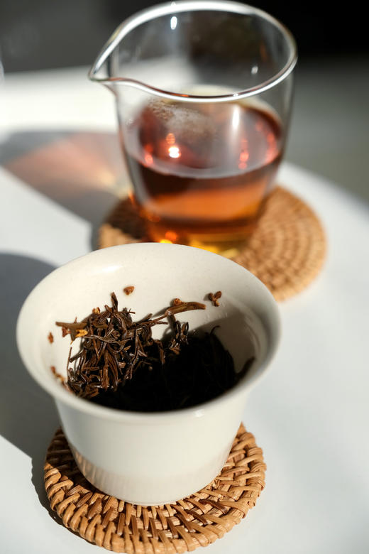 以茶为骨，以骨凝香！大师手作【桂花九曲红梅】灵甜桂子芳  手工古法窨制 花香袭人 回味悠远 商品图7