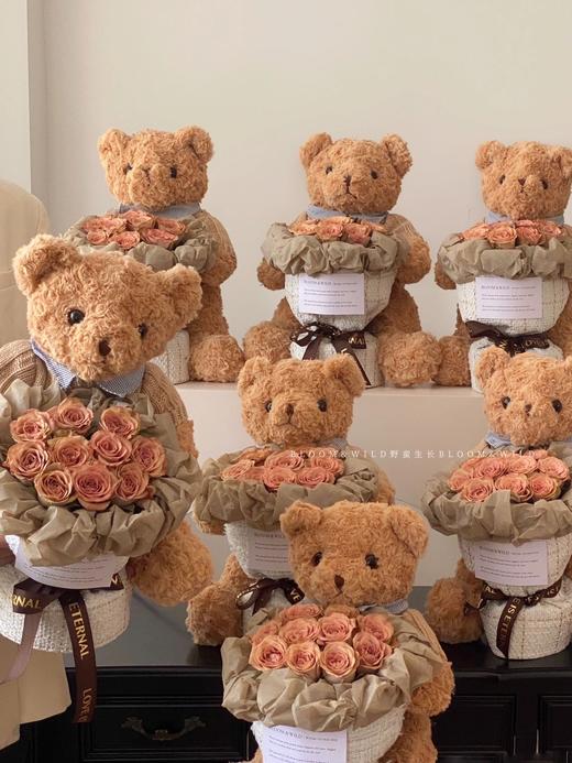 【琳琅】栗子小熊花束全套餐 商品图12