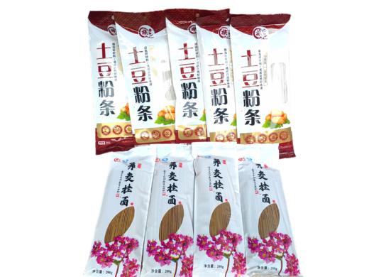 巴塘 ▏荞麦挂面200g*4袋 +土豆粉条200克*5份 商品图0