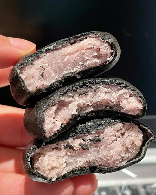 【田园市集五黑芋泥饼】✅奶萌奶萌的芋泥香 轻甜软糯 💭五黑饼皮糯叽叽🥺🥺黑芝麻+黑豆+黑米+黑枸杞+黑桑葚❗芋泥控后悔没早点发现哇！ 商品图9