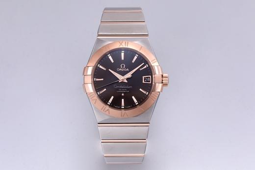 揭秘VS厂欧米茄星座系列间玫瑰金棕色表盘做工真的有大家说的那么好吗？复刻手表一比一手表n厂c厂zf厂vs厂clean厂noob厂测评 商品图1