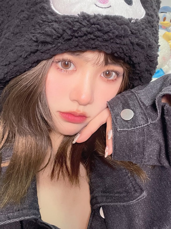 FLOWERCOLOR 年抛隐形眼镜 狗狗眼灰 14.2mm 1副/2片 左右度数可不同-VVCON美瞳商城18