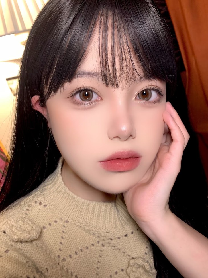 FLOWERCOLOR 年抛隐形眼镜 狗狗眼灰 14.2mm 1副/2片 左右度数可不同-VVCON美瞳商城20