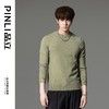 PINLI品立秋季新款男圆领长袖套头针织衫打底毛衣GD233210117 商品缩略图3