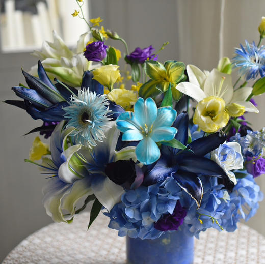 《星夜》梵高油画系列蓝色系抱抱桶 商品图7